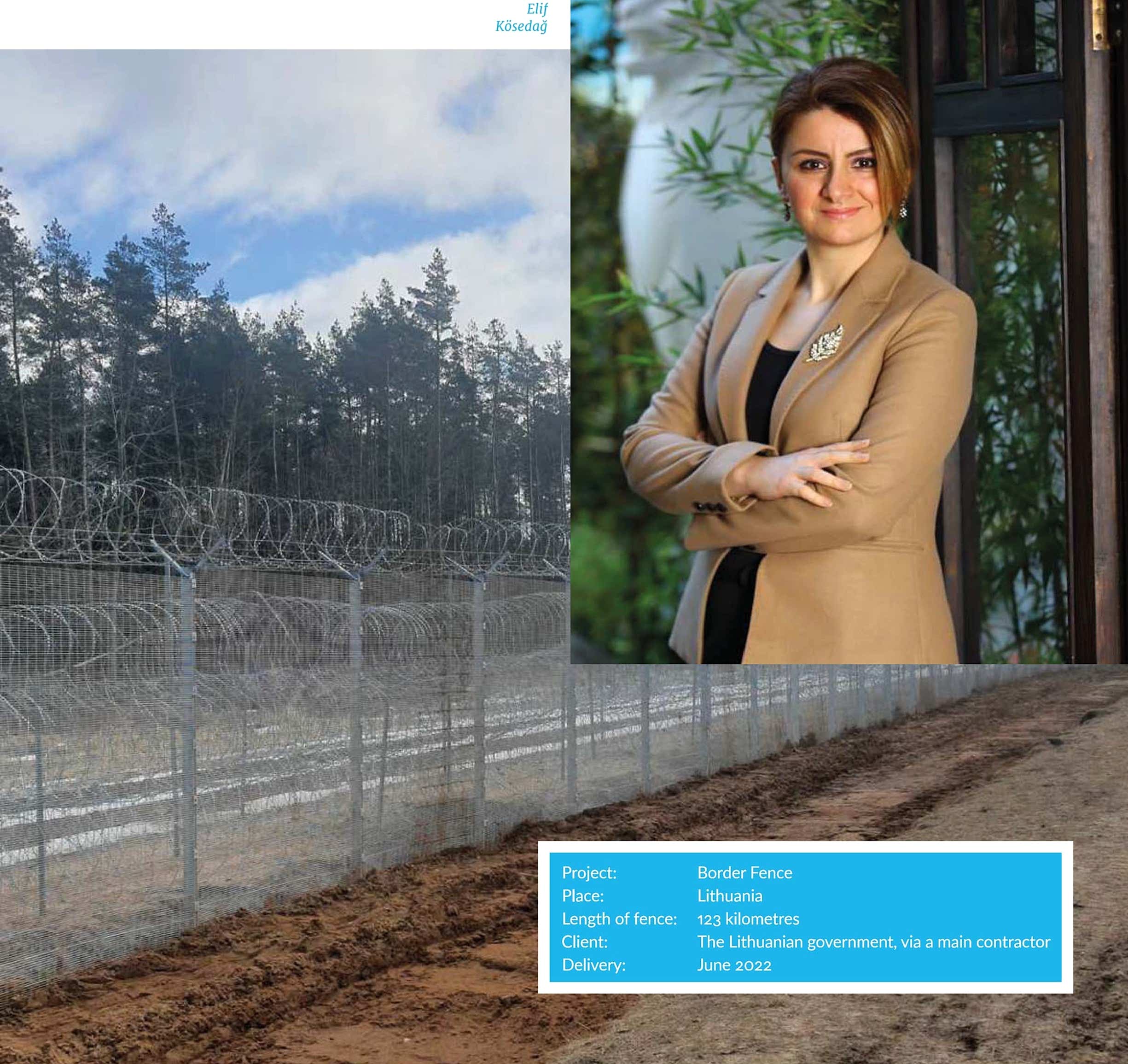 Lithuania Border Fence Project by Kosedag